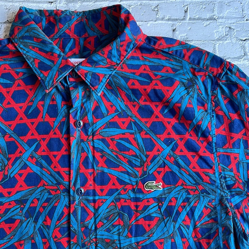 LACOSTE LIVE! | Vibrant button down shirt - Picture 4 of 11